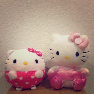 💯RARE HELLO KITTY💯COLLECTION BY SANRIO PLUSH LOT